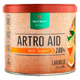 Artro Aid Colágeno Tipo 2 Ácido Hulurônico 200g - Nutrify Sabor Laranja