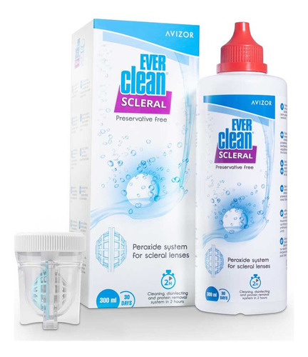 Ever Clean Scleral 300 Ml Solución Para Lentes De Contacto