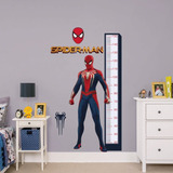 Vinil Decorativo Spiderman Estadimetro Regla Medidora Avenge