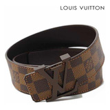 Louis Vuitton Belt Initiales Original Color Café