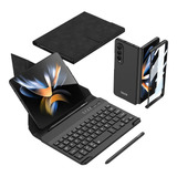 Funda De Teléfono+teclado+bolígrafo Para Galaxy Z Fold 2/3/4