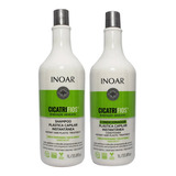 Kit Inoar Profissional Shampoo+ Condicionador Cicatrifios 1l