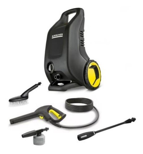 Hidrolavadora K3 Black Edition Karcher Cepillo + Espumero