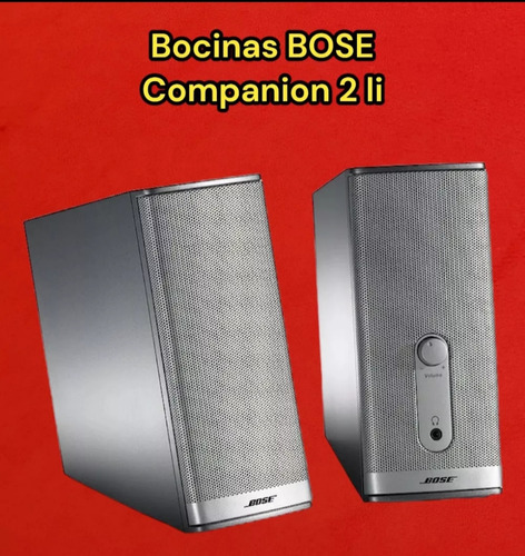 Bose Companion 2 Series Ii Multimedia Speaker System Aux,pc