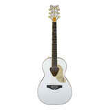 Guitarra Electroacústica Gretsch Acoustic Collection G5021e Rancher G5021wpe Para Diestros Blanca Laurel Brillante
