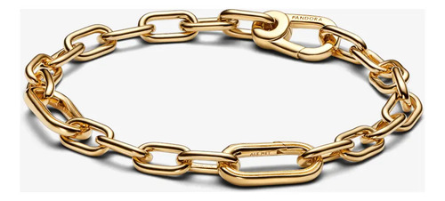 Bracelete De Ouro Corrente De Links Pandora