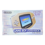 Gameboy Advance Gold Con Caja Y Manuales 