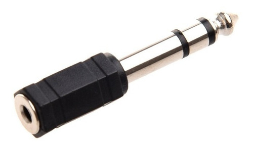 Adaptador Para Audio Plug Stereo De 6.3 Mm A Jack 3.5 Mm