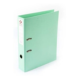 Bibliorato Pvc Oficio Lomo Ancho The Pel Verde Pastel