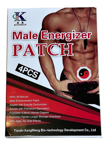 Male Energizer Patch Energizante Para Hombres Agrada Tamaño