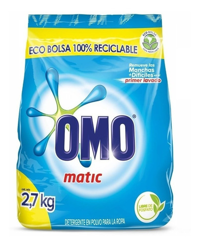 Detergente Omo Matic Soft 2.7kg