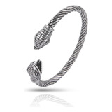 Sipuris Pulsera Vikinga Para Hombres Doble Dragón Serpiente 