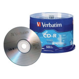 Verbatim Disco Compacto Cd-r 52x 80min 700 Mb C/50