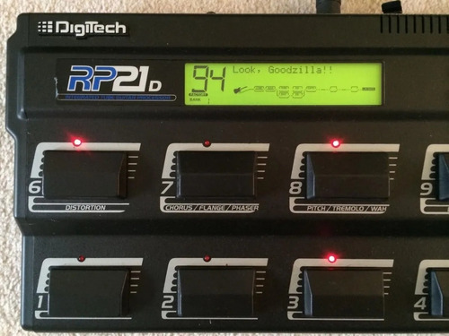 Digitech Rp21 Valvular U S A  N0 Peavey Cort Marshall Ibanez