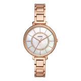 Reloj Fossil Jocelyn De 3 Manecillas Para Mujer Con Correa D