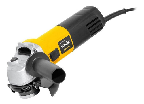 Esmerilhadeira Angular 4.1/2pol 650w C/ Disco Eav650 Vonder Cor Amarelo Frequência 50 Hz/60 Hz 220v