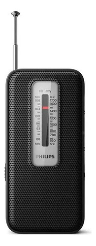 Radio Philips Tar1506/00 Portátil Am Fm Analógica Negra