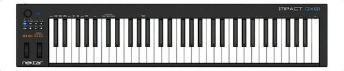 Controlador Midi Nektar Impact Gx61 De 61 Teclas