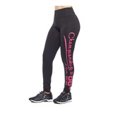 Kit 5 Calça Legging Suplex Cintura Alta Academia Feminina