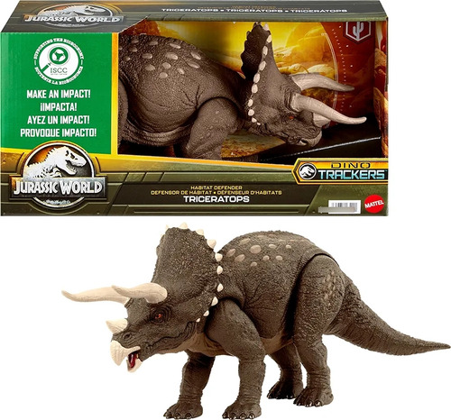 Jurassic World Triceratops Habitat Defender Dino Trackers 