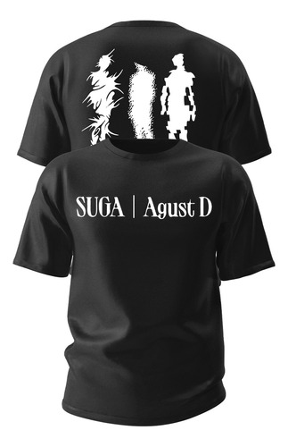 Camiseta Unissex Kpop Agust D Min Yoongi E Suga D-day Street