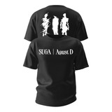 Camiseta Plus Size Agust D Min Yoongi E Suga D-day Kpop