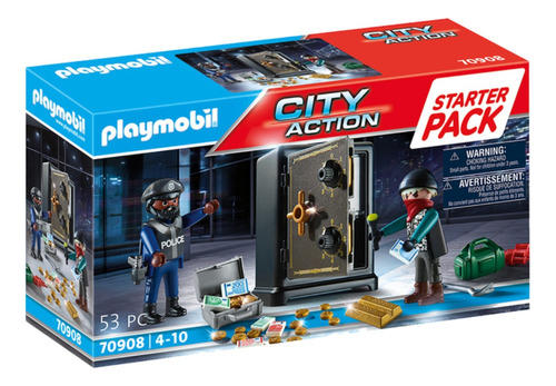 Playmobil Starter Pack Caja Fuerte 70908