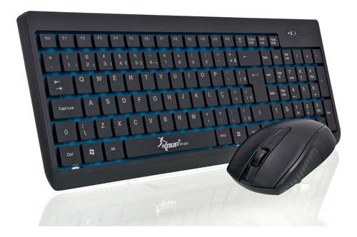 Kit Teclado E Mouse Sem Fio Bluetooth Wireless 2.4 Ghz Abnt2