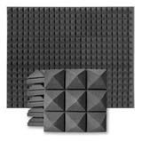 6 Paneles Esponja Acústica Espuma 30x30 Calidad Profesional