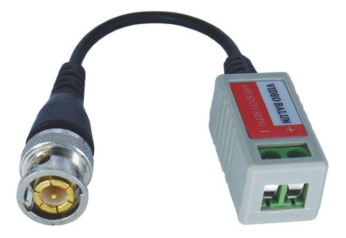 Balun Pasivo Cctv Camara Bnc A Cable Utp Par Bornera 4 Unida