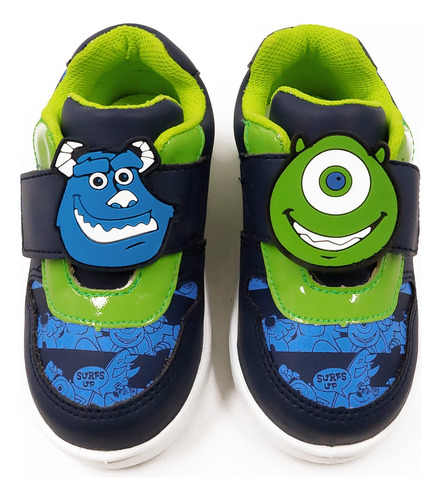 Tenis Original Disney Monsters Inc By Bubble Gummers P/ Niño