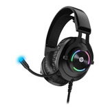 Headset Gamer Hp H360gs 7.1 Rgb Usb Preto