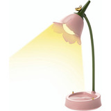 Lámpara De Escritorio De Flores Ajustable Lámpara Led Táctil