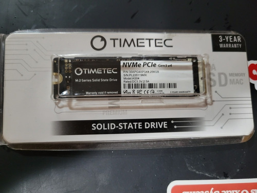 Ssd Macbook Air / Pro / iMac 2013-2017 256gb