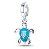 Dije Charm Tortuga Marina Plata 925