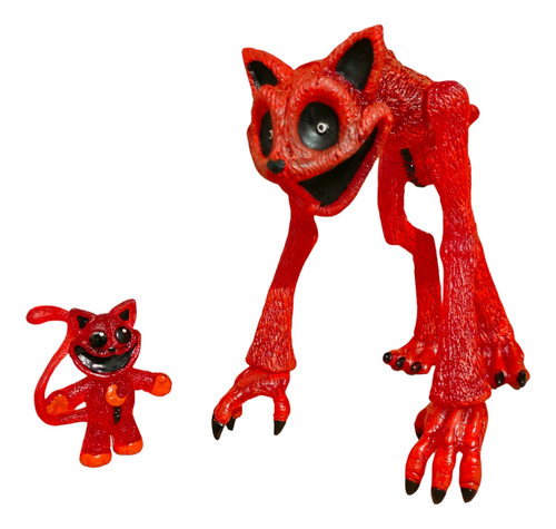 Figura Juguete Smiling Critters Red Cat Nap 