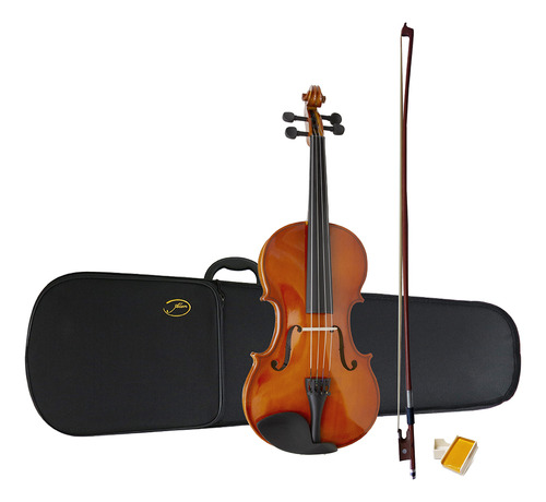 Violino Infantil Alan Al 1410 1/2 C/ Case Arco Breu Cavalete