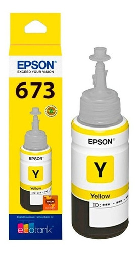 Botella De Tinta Yellow Epson T673420 - L800