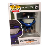 Funko Pop Halo Spartan Mark V With Energy Sword #21