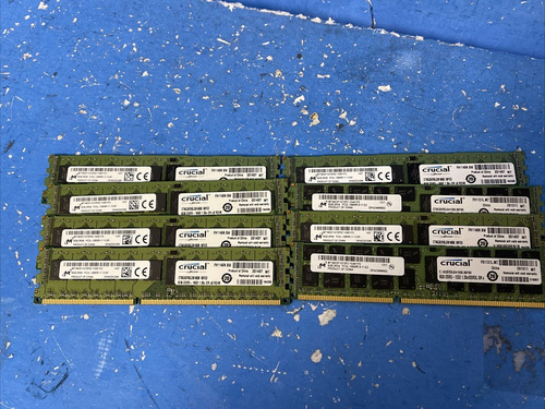 64gb (8x8gb) Micron 8gb Ram Memory  2rx8 Pc3l Mt18ksf1g7 Ttq