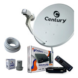 Kit  Antena Parabólica Century 75cm Banda Ku 5g Midiabox B5+