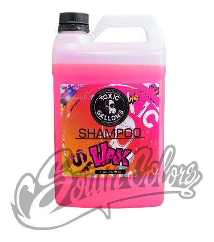  Shampoo Wax Con Carnauba Toxic Shine Galon 4 Lts Ph Neutro