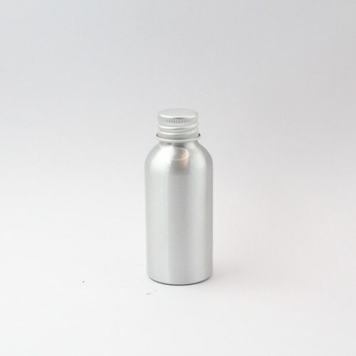 10x Envase Botella Aluminio Tapa Gris 60ml Bot0088 Tap1068
