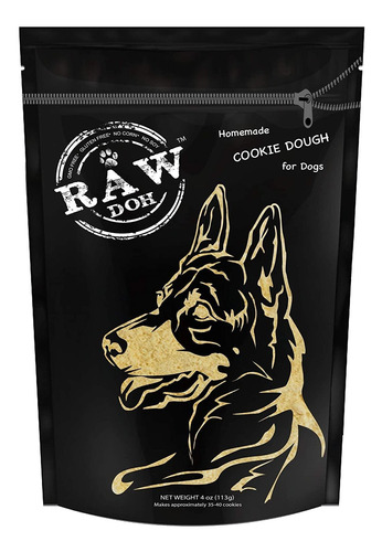 Raw Doh - Masa Para Galletas Caseras Sin Hornear Para Perros