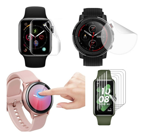 Protector Pantalla En Hidrogel Para Reloj Smartwatch Garmin