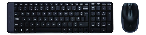 Kit De Teclado Y Mouse Inalámbrico Logitech Mk220 Español