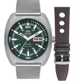 Relógio De Pulso Orient F49ss023 E1sx Fondo Verde