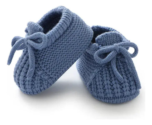 Zapatos De Bebé De Punto 0-18 Meses Para Recién Nacidos
