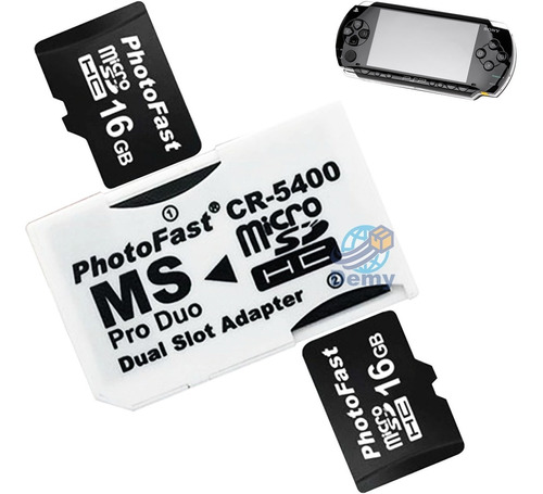 Adaptador De Memoria Micro Sd Memory Pro Duo Psp Y Camara