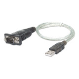 Cable Convertidor Manhattan 205146 Serial Db9 Macho A Usb